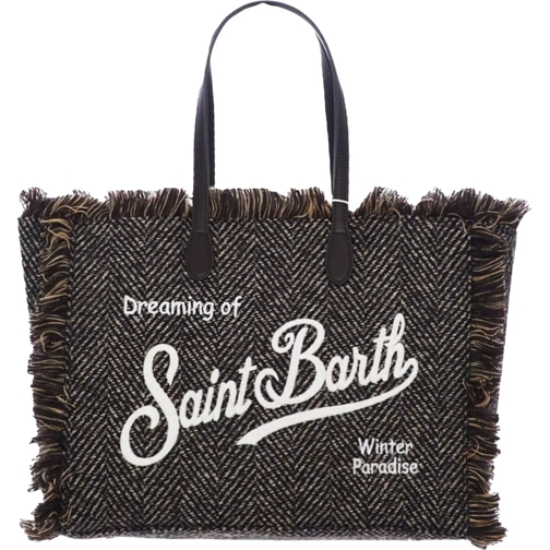 Mc2 Saint Barth Draagtas MC2 Saint Barth Bags.. Brown schwarz