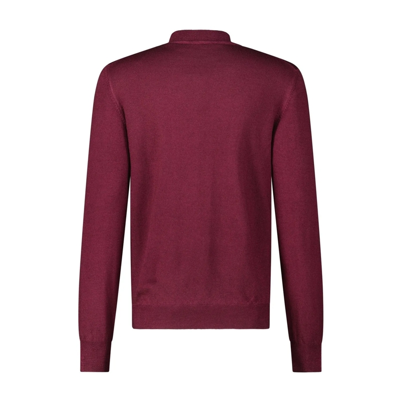 Gran Sasso Rollkragenpullover Strickpullover aus Wolle blau(Image 4)