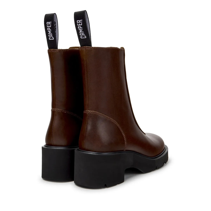 Camper Stiefel Unser Milah kombiniert eine robuste Sohle mit eine mittel-braun(Image 3)