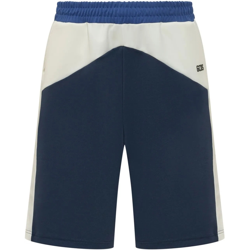 Gcds Shorts Shorts Color Block con Vita Elasticizzata dunkelblau