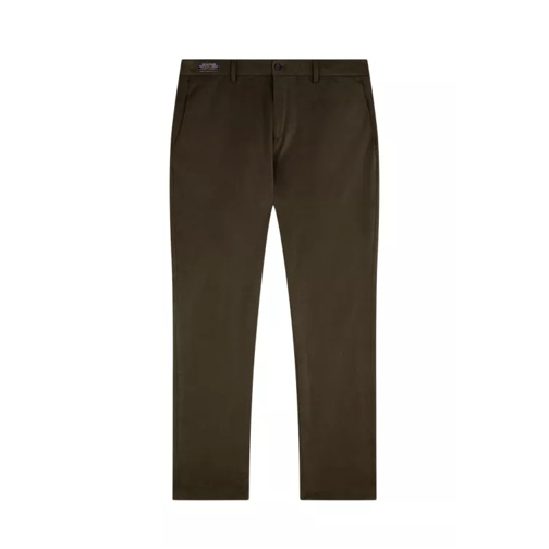 Paul & Shark Winter Chino Stretch Cotton Trousers Brown Chinos