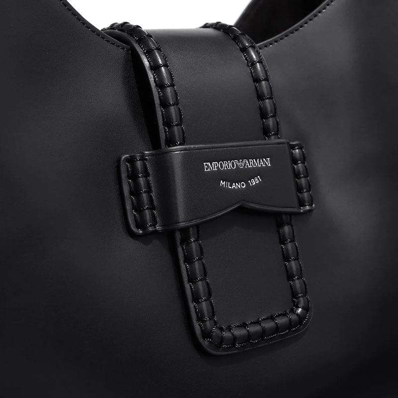 Emporio Armani Schultertasche Camera Case Simil Cervo - Camera Case Simil Cervo Nero(Image 4)