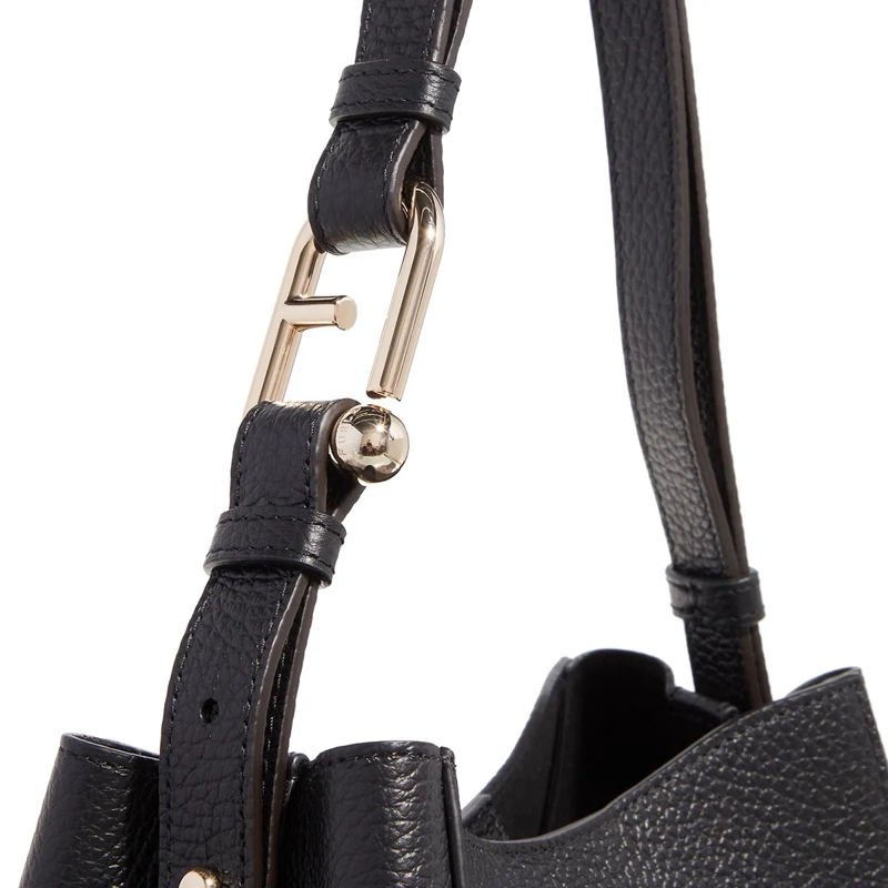 Furla Bucket Bag Furla Nuvola Mini Bucket Bag 20 Nero(Image 5)