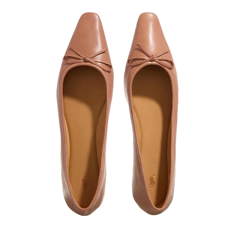 Polo Ralph Lauren Balletschoenen Pnt Bllt Flt-Flats-Ballet Almond(Image 6)