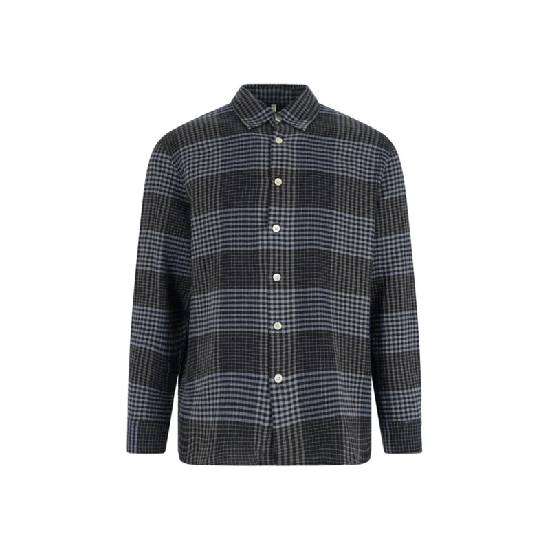 Sunflower Chemise "Studio" Checked Shirt Blue Blue