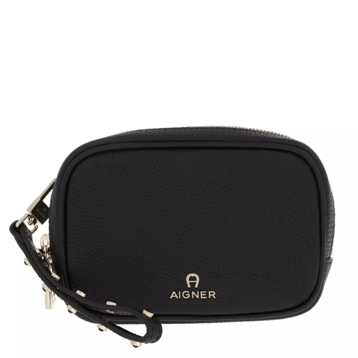 AIGNER Basics Clutch Black Handväska med väskrem