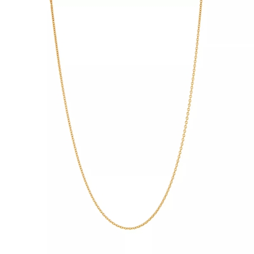 BELORO Necklace Anchor 14 Carat Yellow Gold Short Necklace
