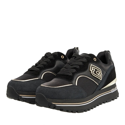 LIU JO Maxi Black låg sneaker