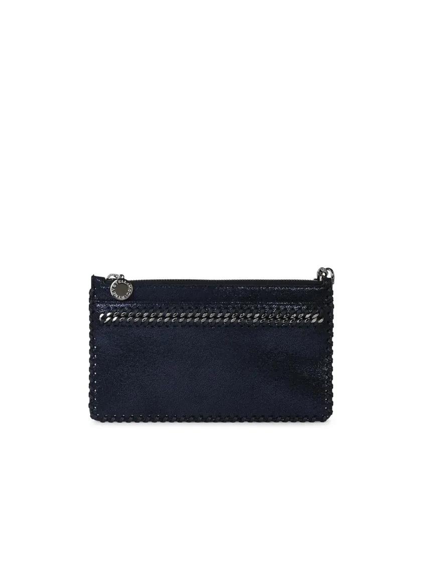 Stella McCartney Clutches - Falabella%27 Mini Clutch Bag In Blue Recycled Polyes - Gr. unisize - in Blau - für Damen