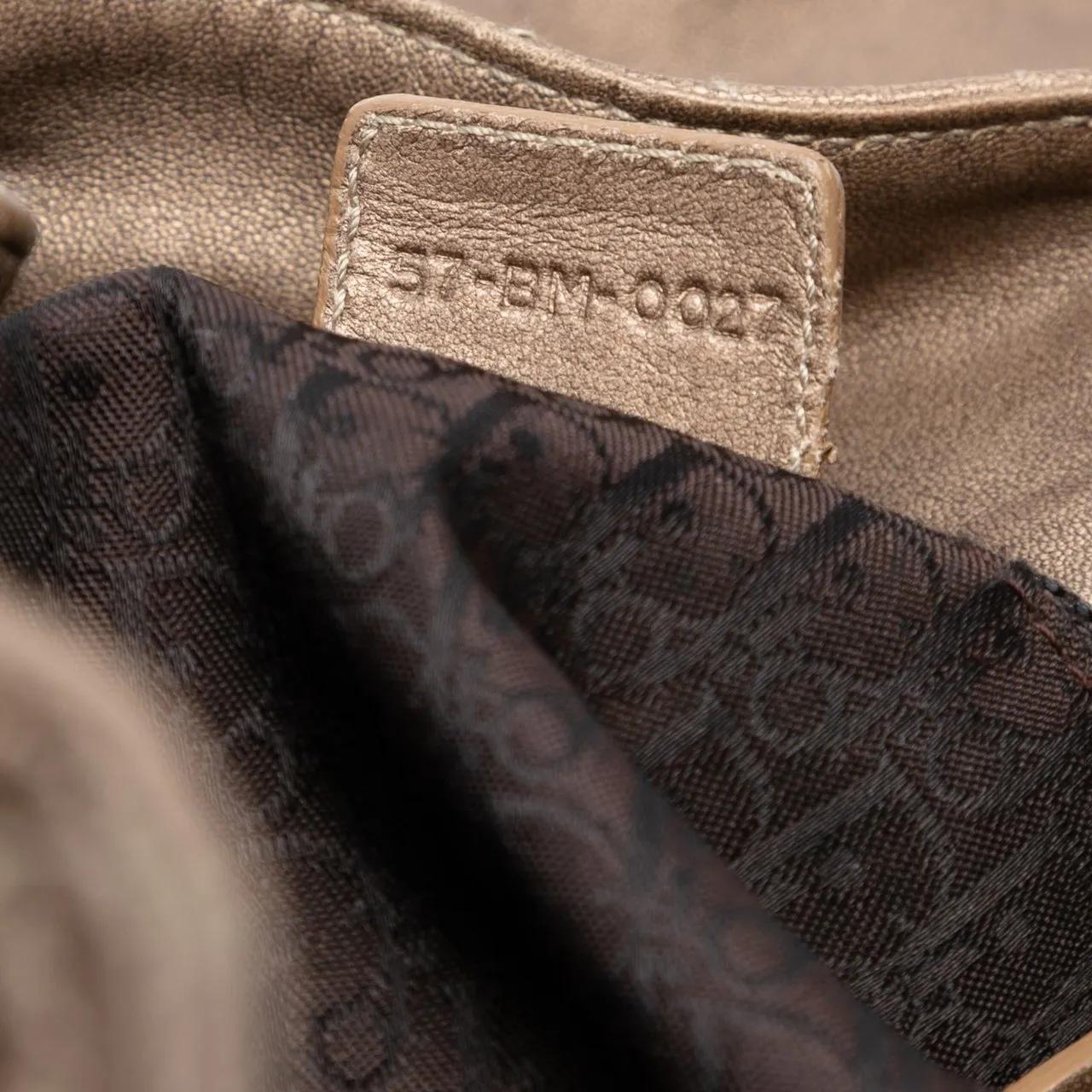 Thumbnail - Christian Dior Hobo Bags - Lambskin Cannage Drawstring Hobo - Gr. unisize - in Braun - für Damen