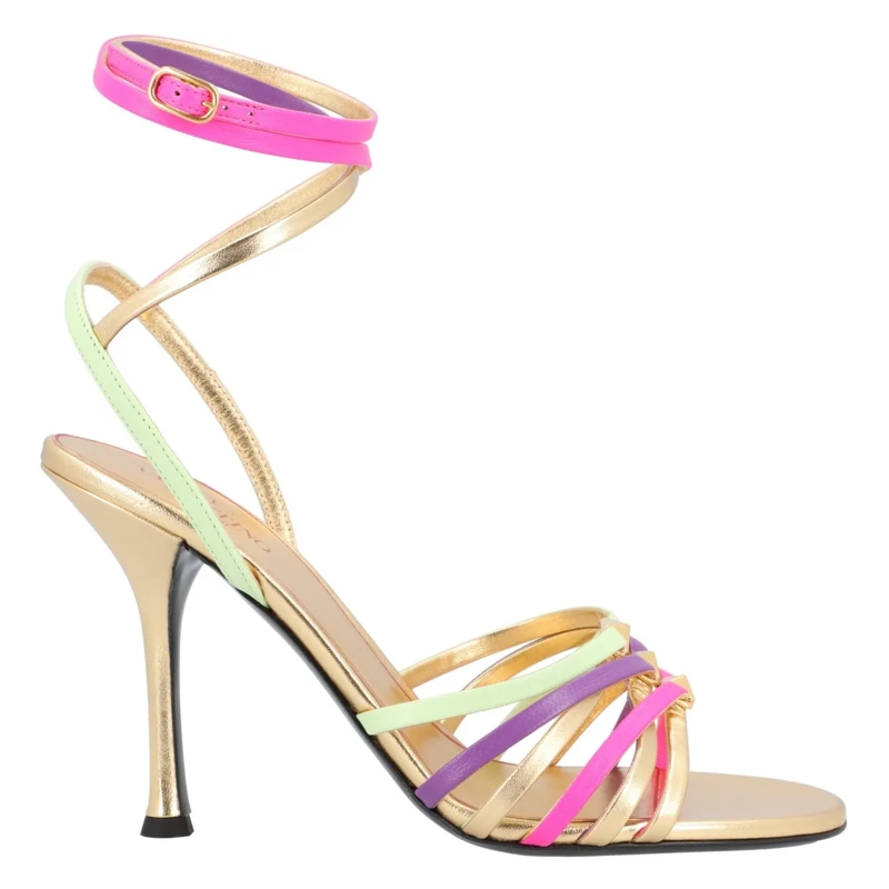 Valentino Garavani Sandalen Rockstud Strappy Sandals Multicolor