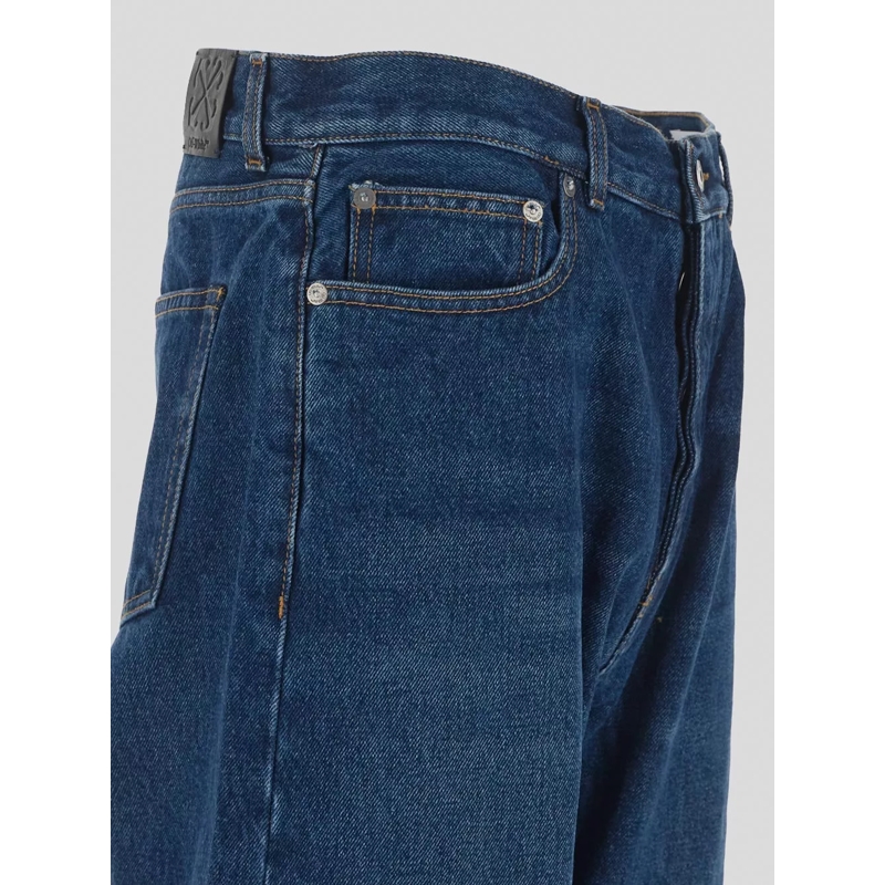 Off-White  Arrow Tab Jeans Blue