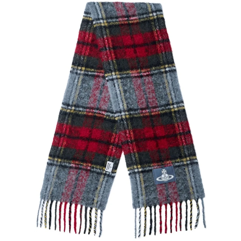 Vivienne Westwood Écharpe en laine Scarfs Red rot