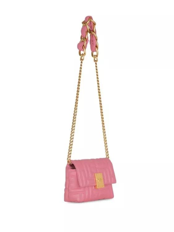 Balmain Shoppers Mini Bag 1945 Soft Pink in poeder roze