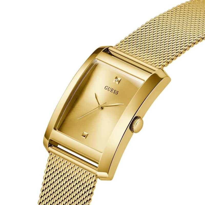 Guess Quarzuhr Quarz-Analoguhr Clyde gold(Image 6)