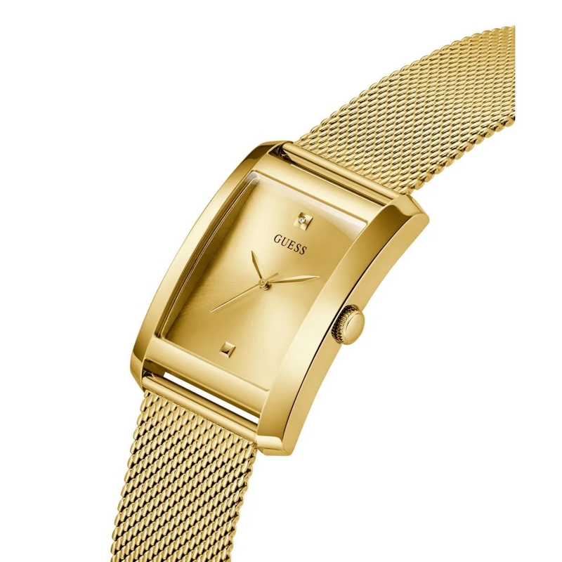 Guess Quarzuhr Quarz-Analoguhr Clyde gold(Image 7)