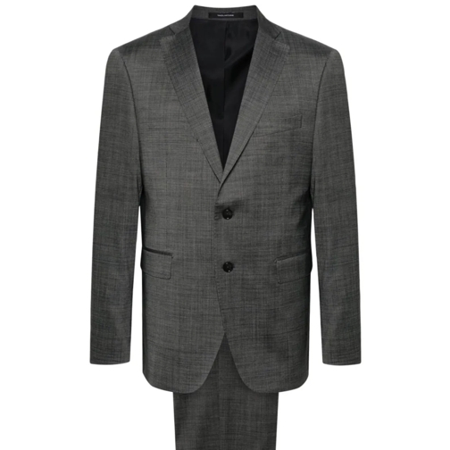 Tagliatore Anzugkombinationen Grey Wool Suit Grey