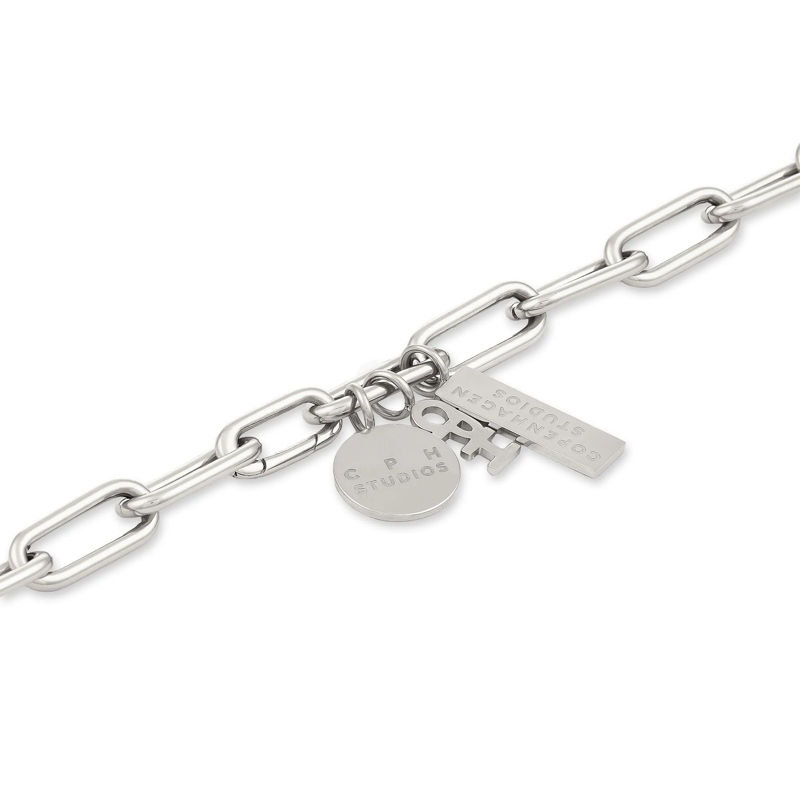 Copenhagen Mittellange Halskette Edelstahl Bold Set silber(Image 6)