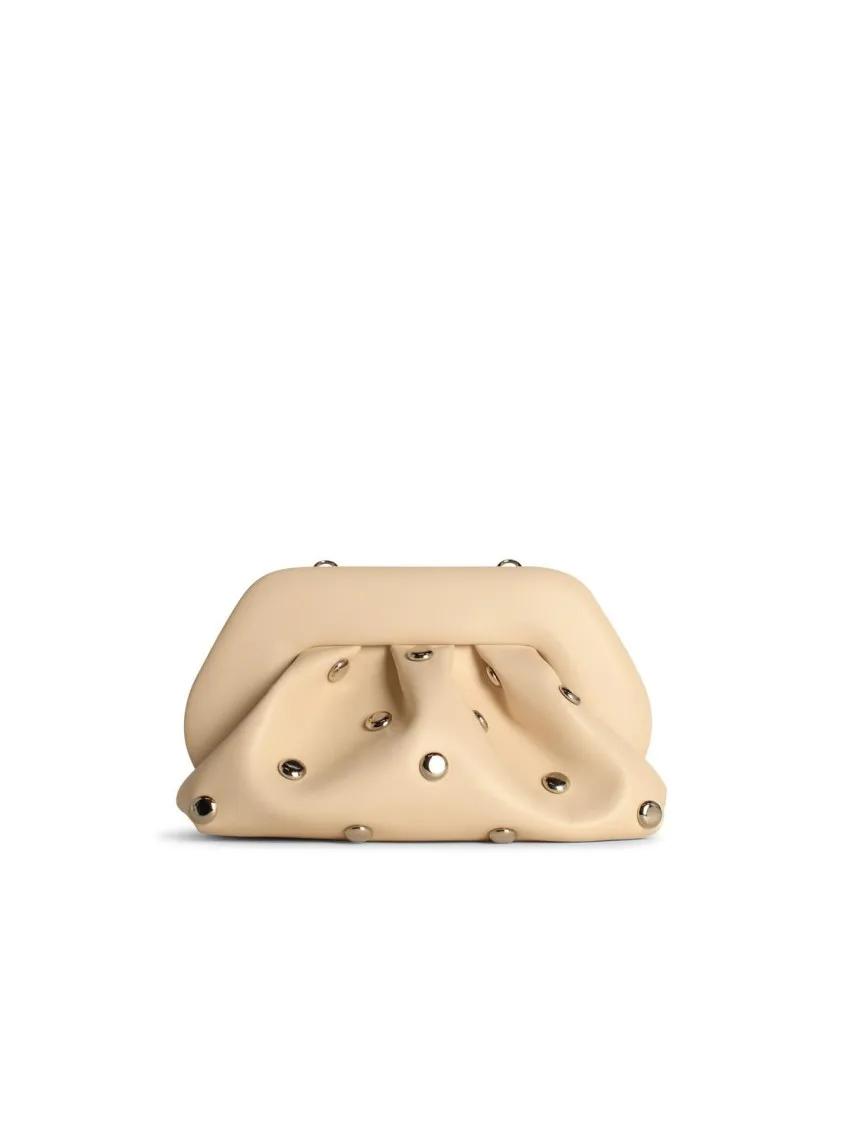 Themoirè Crossbody Bags - %27Tia%27 Cream Vegan Leather Bag - Gr. unisize - in Beige - für Damen