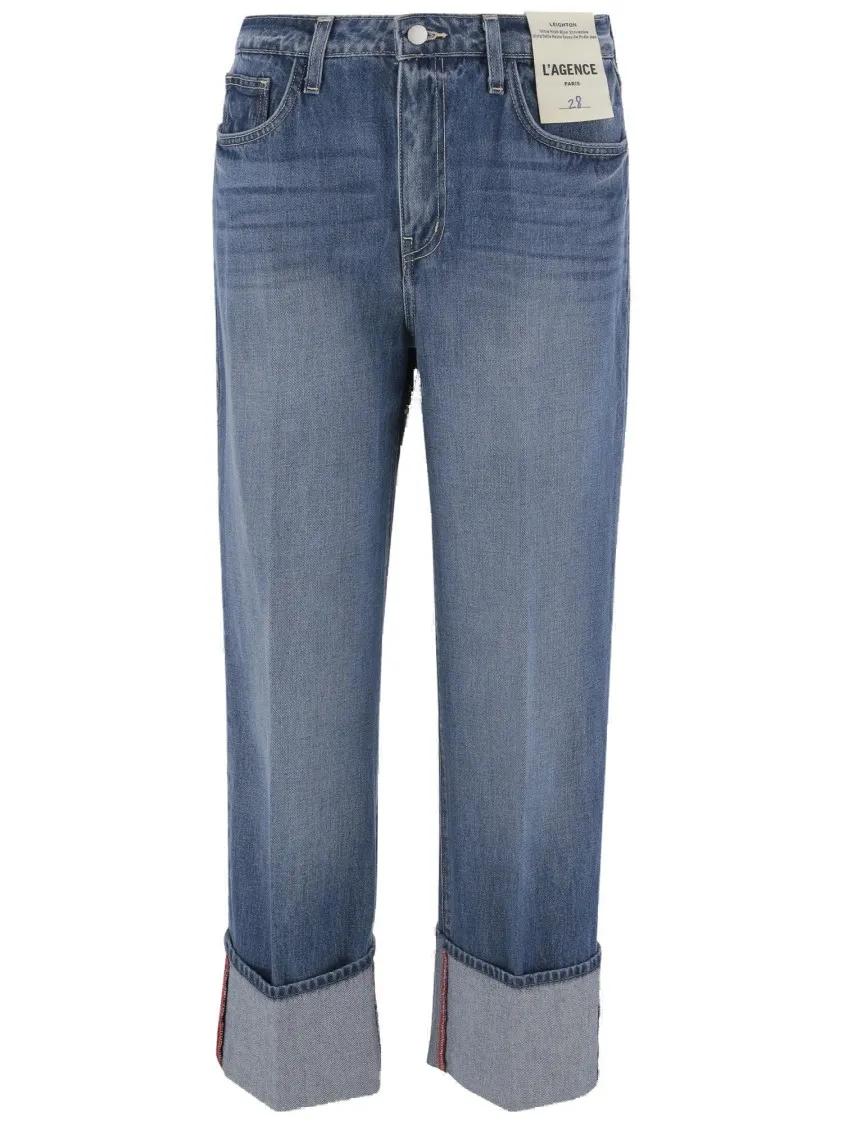 Thumbnail - L'AGENCE - Denim Jeans With Lapels - Größe 26 - blue