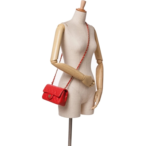 Chanel Sac à bandoulière 2012-2013 Mini Rectangular Classic Lambskin Single rot (Image 26)