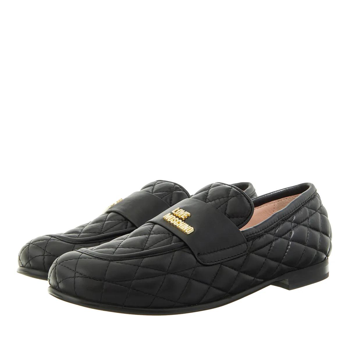 Love Moschino Loafers & Ballerinas - New Flat Love Scarpa Donna - Gr. 35 (EU) - in Schwarz - für Damen