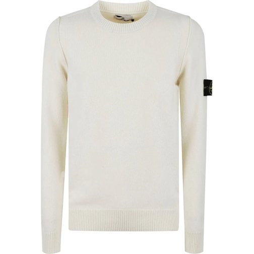 Stone Island  Sweaters White weiß