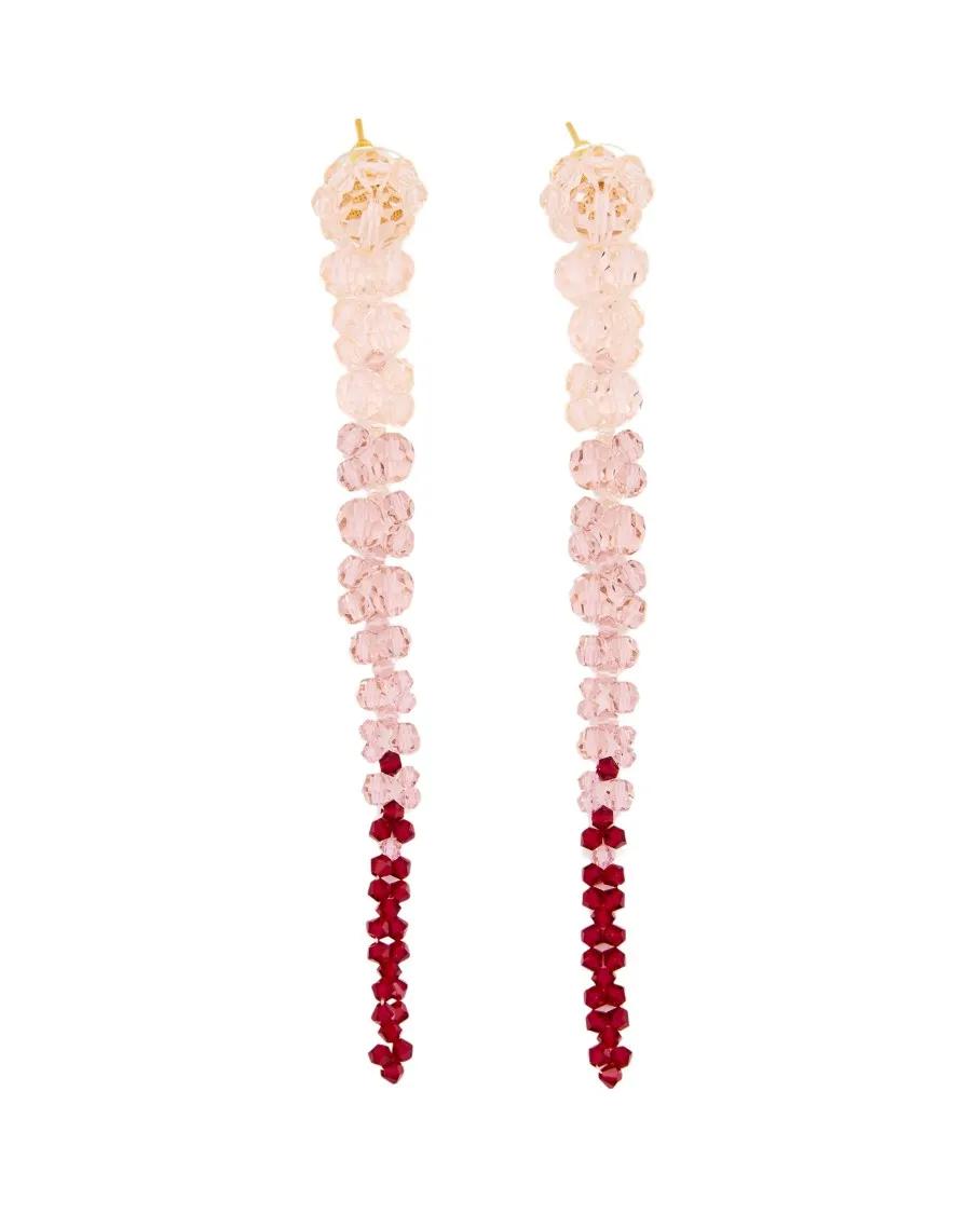 Simone Rocha Ohrringe - Drip Earrings - Gr. unisize - in Rosa - für Damen