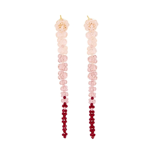 Simone Rocha Clou d'oreille Drip Earrings Pink