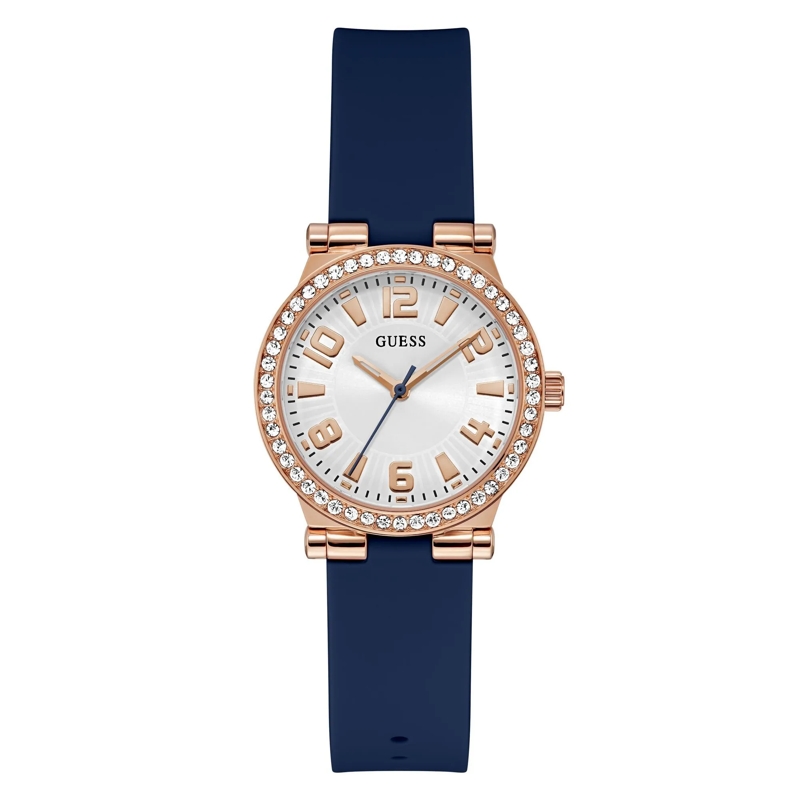 Guess Quarzuhr Quartz Analog Fawn rosa