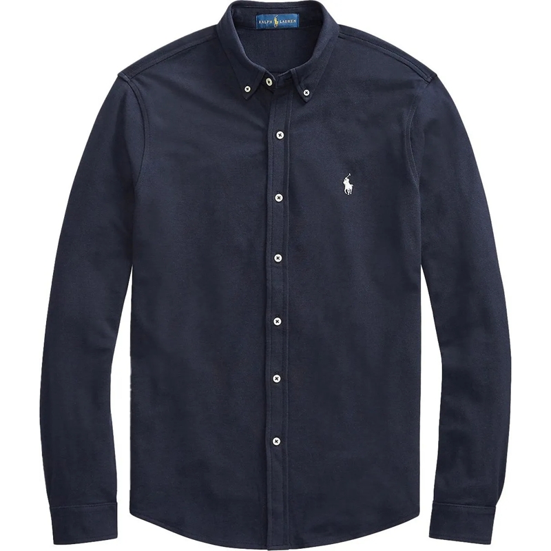 Ralph Lauren Legeres Oberteil overhemd blauw blau