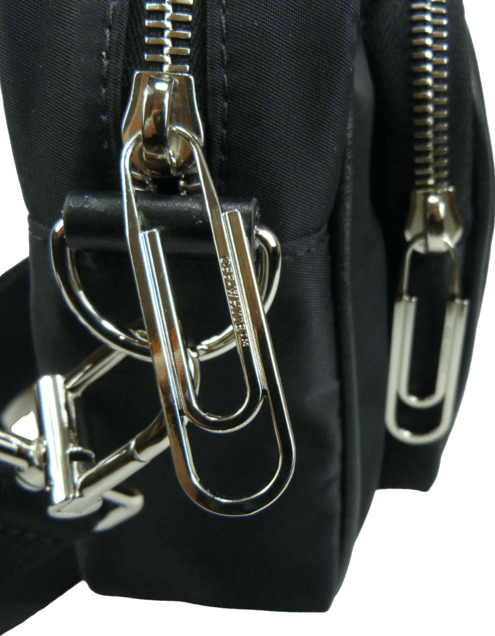 Off-White Hobo bags Borsa a tracolla nera in zwart