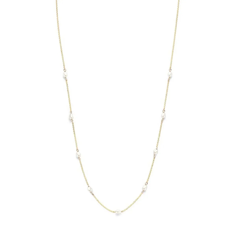 Jackie Gold Collier moyen Jackie Pearls of Amalfi Necklace585 Gold