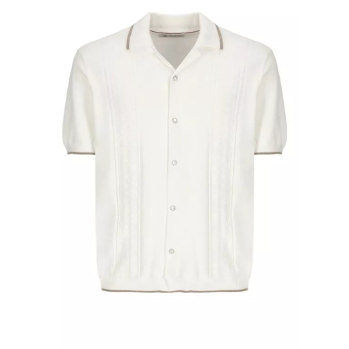 Brunello Cucinelli Cotton Shirt White 