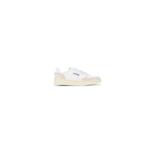 Autry International Medalist Low Man SUEDE WHITE SUEDE WHITE lage-top sneaker