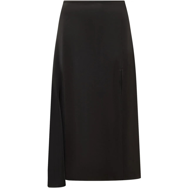 Jil Sander Maxirock Gonna 62 schwarz