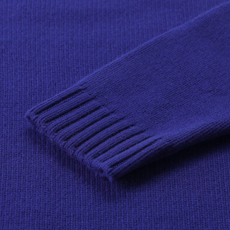 Tom Ford T-Shirt Pullover aus Kaschmir & Wolle blau(Image 4)