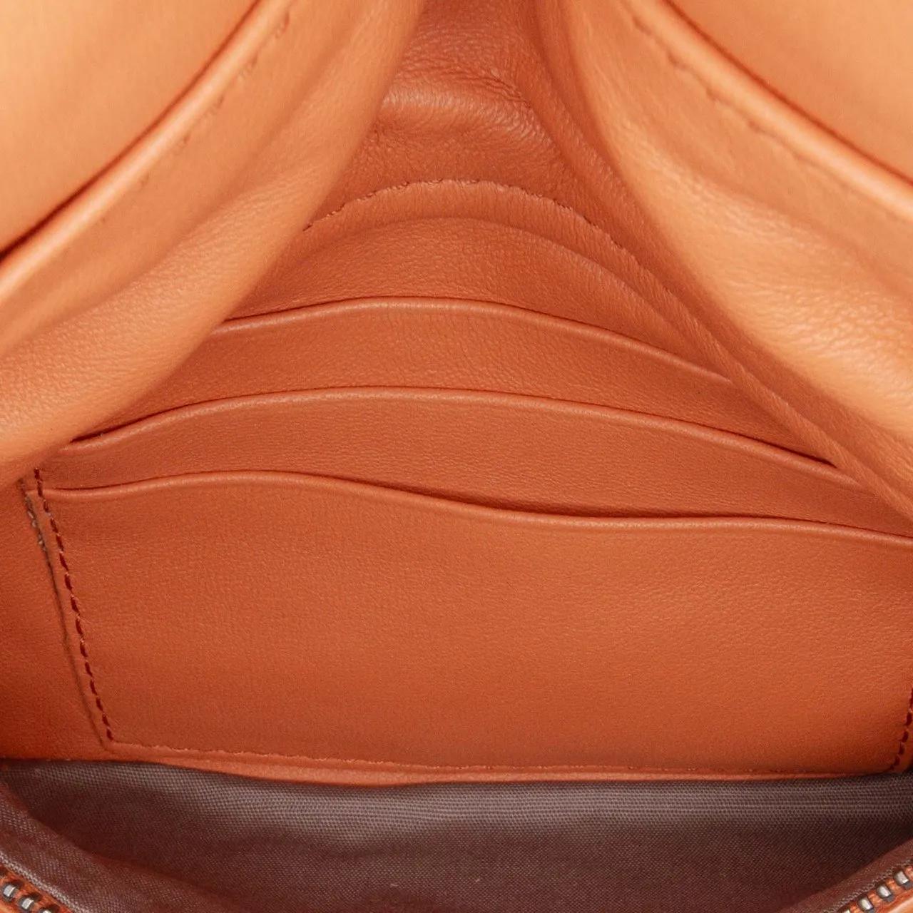 Thumbnail - Bottega Veneta Hobo Bags - Mini Nappa Intrecciato Expandable Chain Crossbody - Gr. unisize - in Orange - für Damen