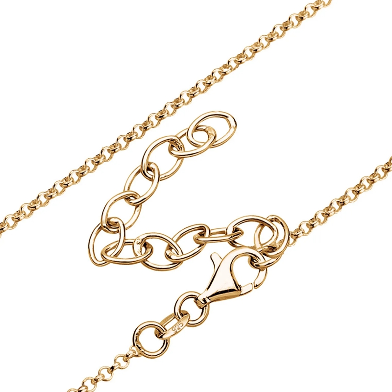 Elli Mittellange Halskette Halskette Elli PREMIUM Halskette Buddha Rosenquarz rosa(Image 5)