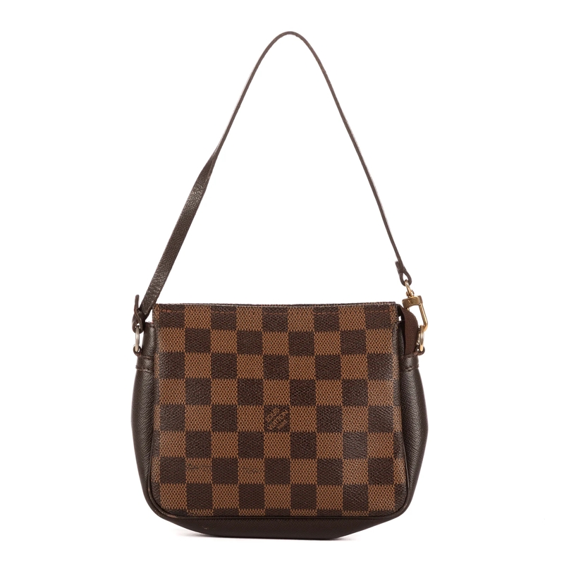 Louis Vuitton Crossbody Bag Trousse Make Up Pochette braun