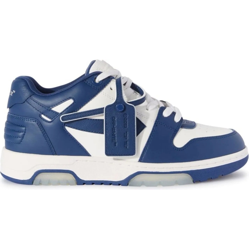 Off-White Low-Top-Sneaker Heren Out Of Office Sneaker Blauw blau