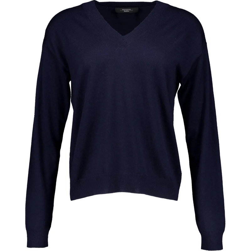 Max Mara  Max Mara Weekend Fiocchi Truien Donkerblauw 252536 blau