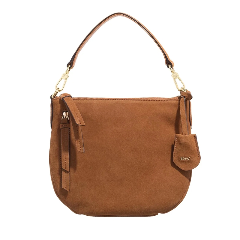 Abro Schultertasche Beutel Juna X-Small/ Cuoio  Cuoio