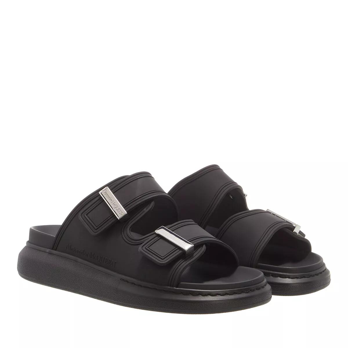 Alexander McQueen Hybrid Slides Black Slide