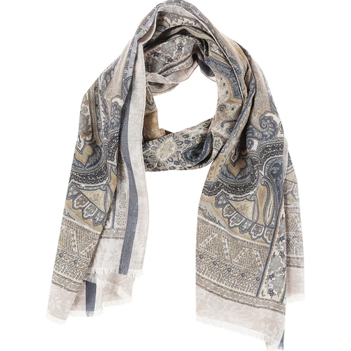 Etro  Scarf Brown schwarz