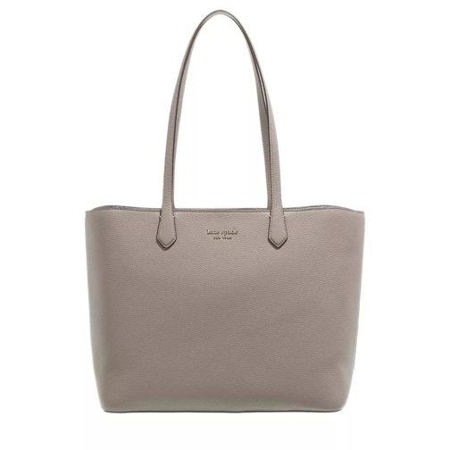 Kate Spade New York Veronica Pebbled Leather Large Tote Mineral Grey Sporta