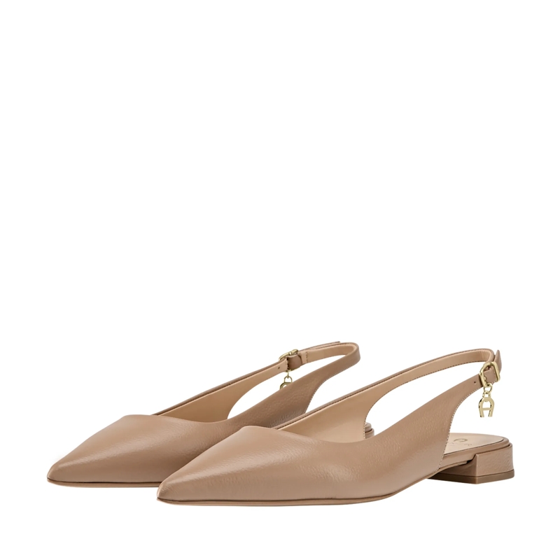 AIGNER Pumps slingback pumps ALINA 4H beige