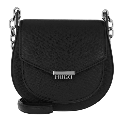 Hugo Victoria Saddle Bag Black Borsetta a tracolla