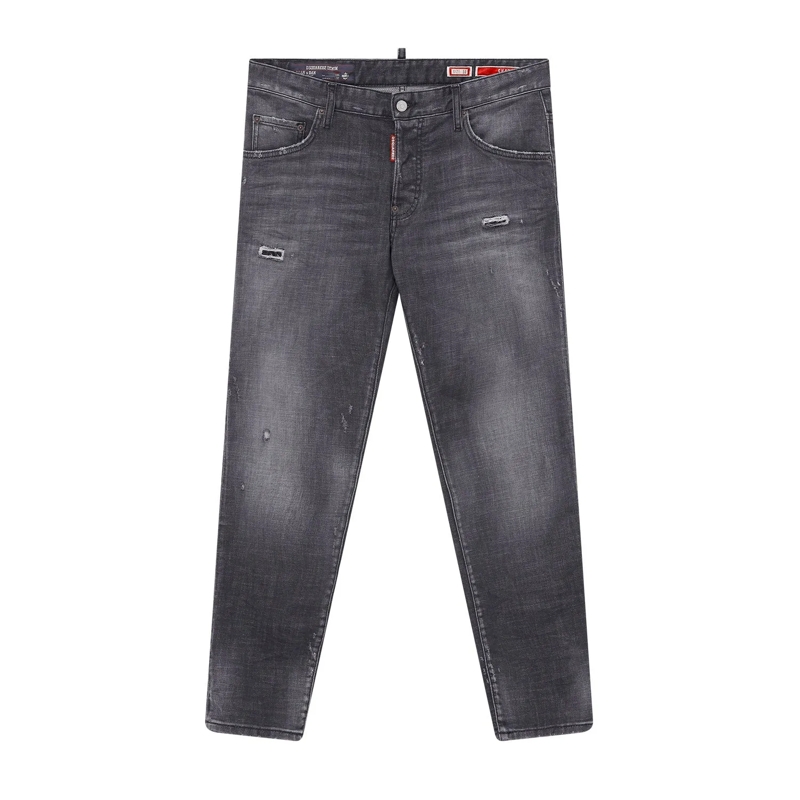 Dsquared2 Jeans Slim-Fit Jeans Skater grau