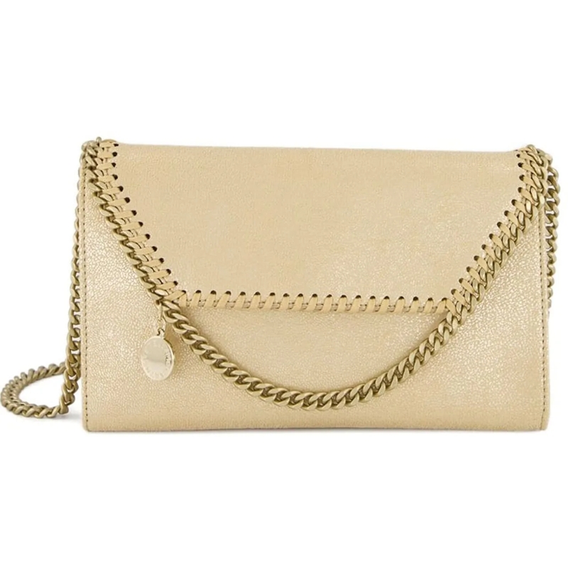 Stella McCartney Clutch Bags Golden gold